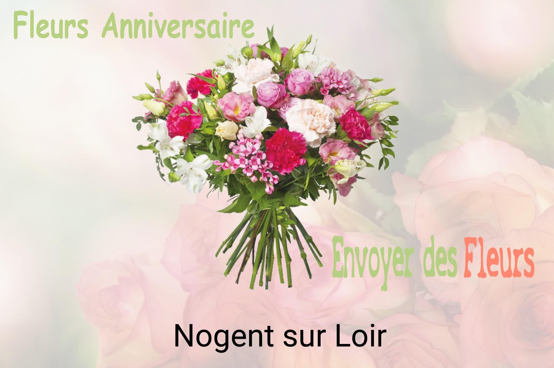 Bouquet de fleurs d’anniversaire livré à Nogent-sur-Loir